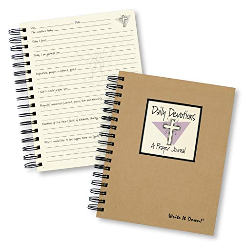 Stock image for Daily Devotions: A Prayer Journal (Write It Down!) for sale by GoldBooks