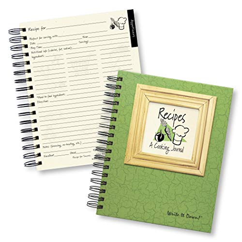 Beispielbild fr Recipes, A Cooking Journal (Color) (Write It Down!) zum Verkauf von books4u31