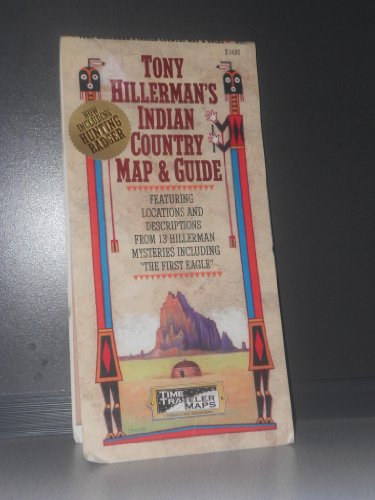 9781892040015: Tony Hillerman's Indian Country Map & Guide