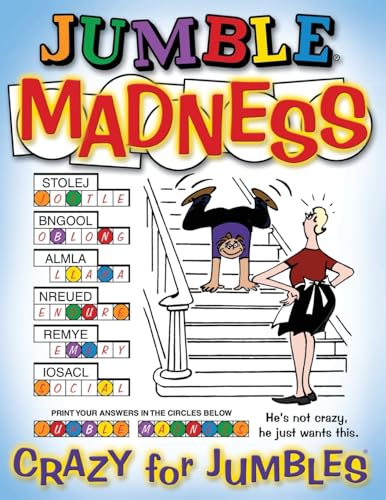 Stock image for Jumble® Madness: Crazy for Jumbles® for sale by ZBK Books