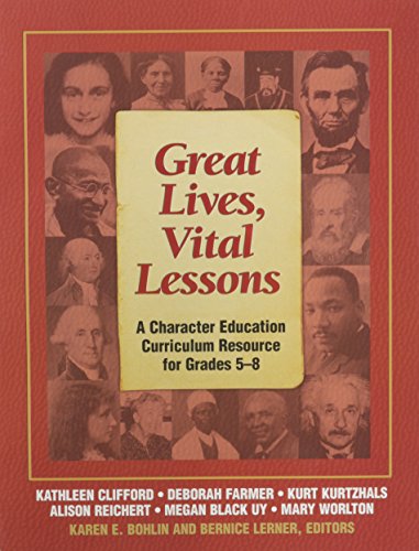 Stock image for Great Lives, Vital Lessons for sale by HPB-Red