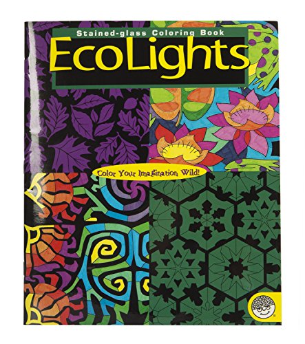 Stock image for EcoLights: Stained-Glass, Coloring Book for sale by Your Online Bookstore