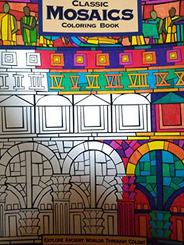 9781892069382: Classic Mosaics Coloring Book (Explore Ancient Worlds Through Color)