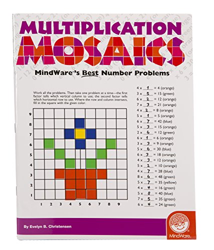 Stock image for MindWare Multiplication Mosaics for sale by Goodwill of Colorado