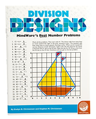 Stock image for MindWare Math Mosaics: Division Designs for sale by Goodwill Southern California