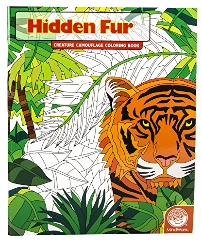 Beispielbild fr Hidden Fur (Creature Camouflage Coloring Book) zum Verkauf von Better World Books