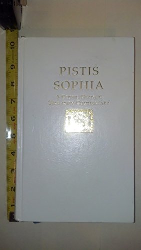 9781892139030: PISTIS SOPHIA-A COPTIC GNOSTIC-TEXT WITH COMMENTARY [Hardcover] by ACADEMY FO...