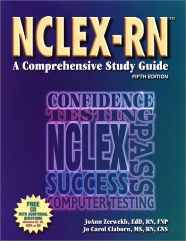 9781892155047: NCLEX-RN: A Comprehensive Study Guide (Book with Diskette for Windows 3.1, 95, or 98)