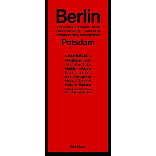 Stock image for Berlin Red Map Street Map for sale by SecondSale