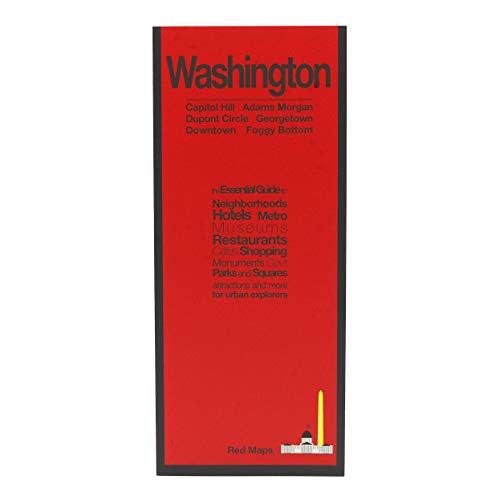 Stock image for Red Maps WASHINGTON, DC Street Map and City Guide for sale by SecondSale
