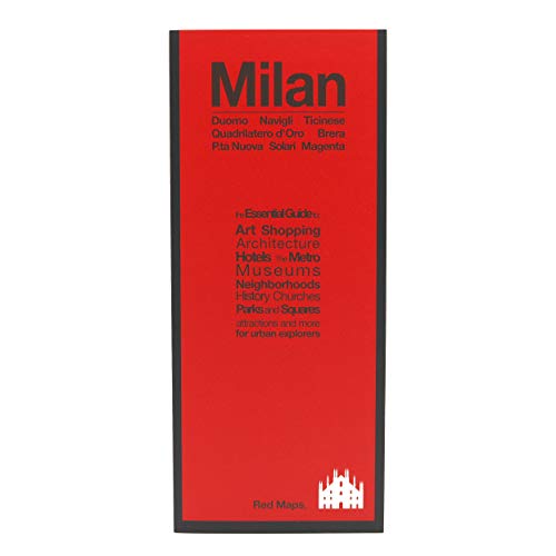 Stock image for Red Maps MILAN Street Map and City Guide for sale by Ergodebooks