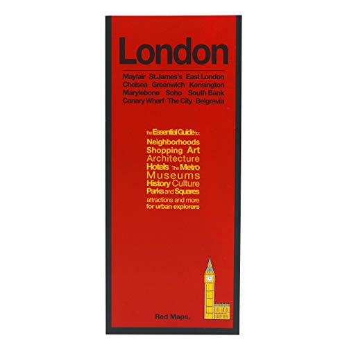 Beispielbild fr Red Maps LONDON Street Map and City Guide zum Verkauf von WorldofBooks