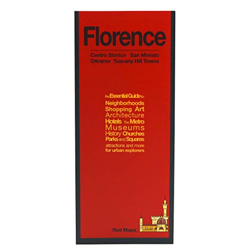 Stock image for Red Maps FLORENCE Street Map and City Guide for sale by PlumCircle