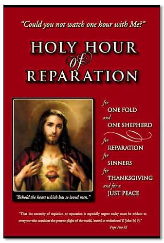 Beispielbild fr Holy Hour of Reparation zum Verkauf von Goodwill Southern California