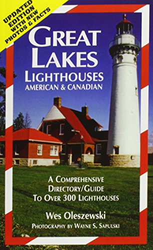 Stock image for Great Lakes Lighthouses: American & Canadian : A Comprehensive Directory/Guide to Great Lake Lighthouses Americna & Canadian for sale by GF Books, Inc.