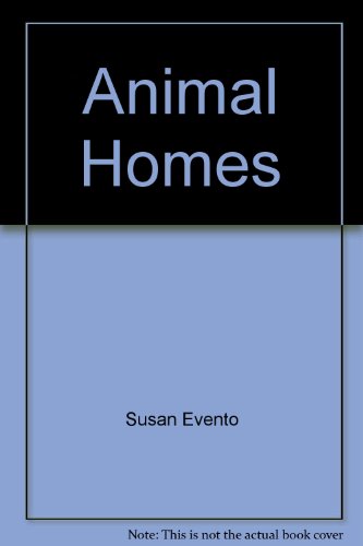 Beispielbild fr Animal Homes zum Verkauf von Wonder Book