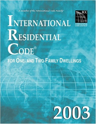 Beispielbild fr International Residential Code 2003 zum Verkauf von ThriftBooks-Dallas