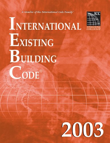 9781892395733: 2003 Intl Existing Bldg Code (International Existing Building Code)