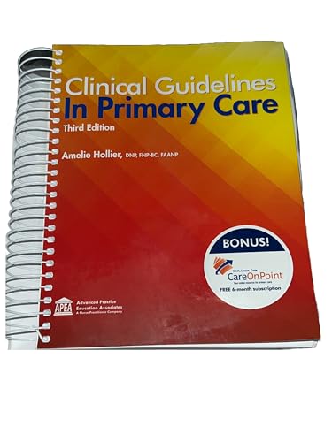 9781892418258: CLINICAL GUIDELINES IN PRIMARY CARE