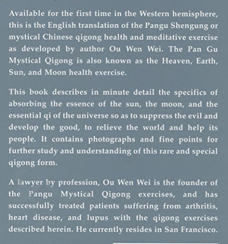 Beispielbild fr Pangu Mystical Qigong zum Verkauf von Better World Books