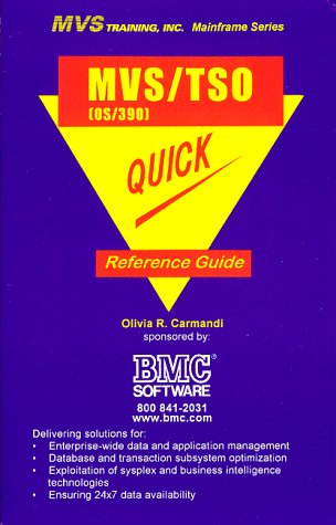 Stock image for MVS-TSO (OS-390) Quick Reference Guide for sale by Better World Books