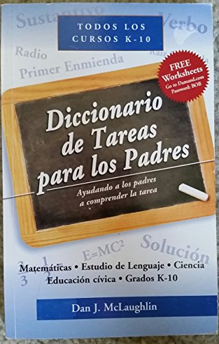 Imagen de archivo de Diccionario de Tareas para los padres (Spanish Edition) a la venta por SecondSale