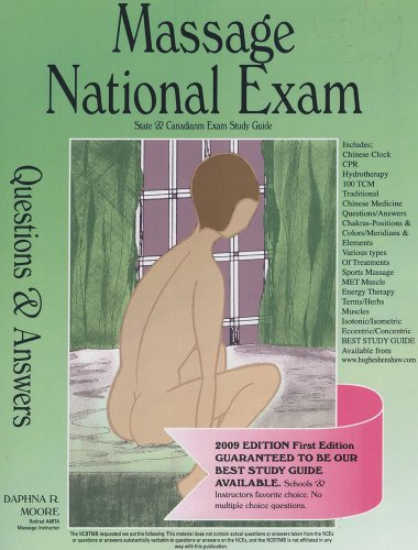 Imagen de archivo de Maassage National Exam and State Board and Canadian Exams Study Guide a la venta por Better World Books