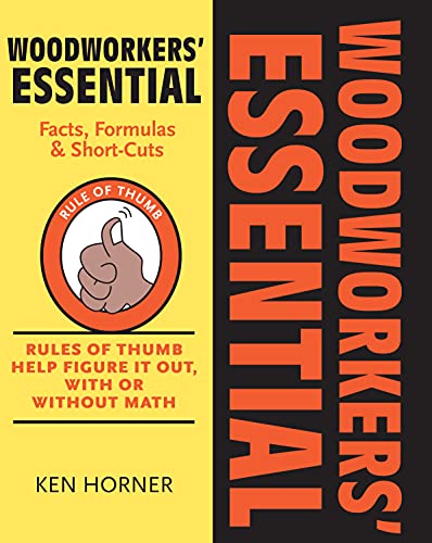 Beispielbild fr Woodworkers' Essential Facts, Formulas & Short-Cuts: Rules of Thumb Help Figure It Out, With or Without Math (Fox Chapel Publishing) Drawing to Scale, Golden Ratio, Conversions, Measuring, and More zum Verkauf von ZBK Books