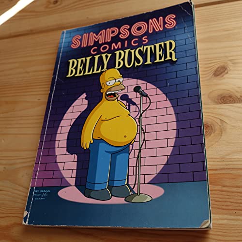 9781892849076: Simpsons Comics Belly Buster [Hardcover] by Edwin Aguilar
