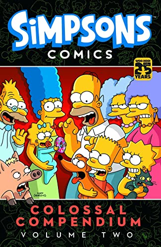 9781892849496: SIMPSONS COMICS COLOSSAL COMPENDIUM 02