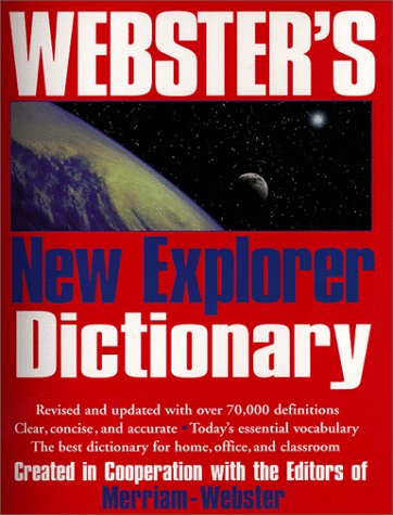 Imagen de archivo de Webster's New Explorer Dictionary a la venta por WorldofBooks