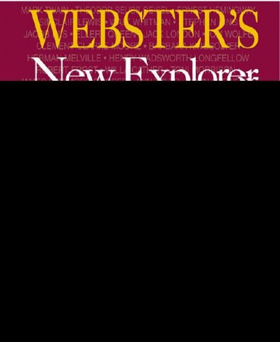Imagen de archivo de Webster's New Explorer Dictionary of American Writers a la venta por Better World Books: West