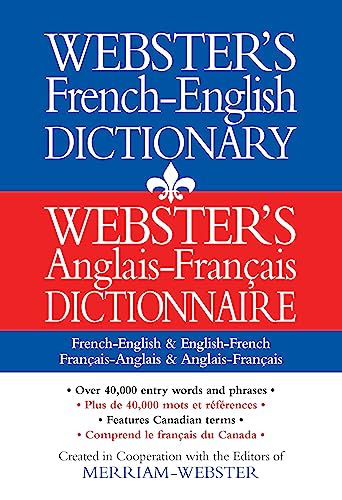 Imagen de archivo de Webster's French-English Dictionary (French and English Edition), Newest Edition a la venta por Gulf Coast Books