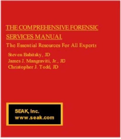 Beispielbild fr Comprehensive Forensic Services Manual: The Essential Resources for All Experts zum Verkauf von ThriftBooks-Dallas