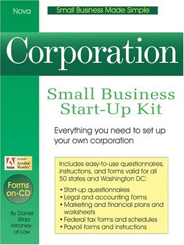 Beispielbild fr S-Corporations : Small Business Start-Up Kit zum Verkauf von Better World Books: West