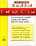 Stock image for Simplified Family Legal Forms Kit for sale by Books Puddle