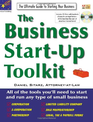 Stock image for The Business Start-up Toolkit for sale by Better World Books