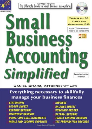 Beispielbild fr Small Business Accounting Simplified zum Verkauf von Better World Books