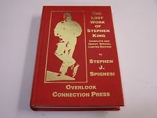 Beispielbild fr The Lost Work of Stephen King: Complete and Uncut zum Verkauf von Books From California