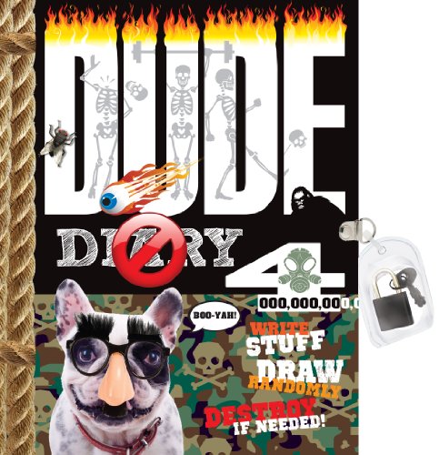 9781892951656: Dude Diary 4: Write Stuff, Draw Randomly, Destroy If Needed!