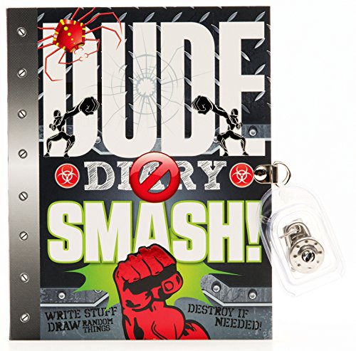 Stock image for DUDE Diary SMASH! - Boys 8+ - Fun Illustrated Activity Diary - Lock & Keys for sale by SecondSale