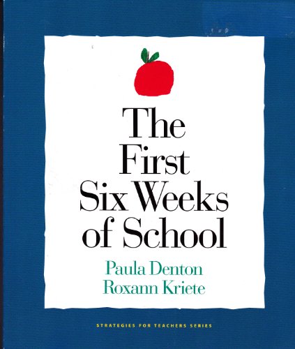 Beispielbild fr First Six Weeks of School,The (Strategies for Teachers) zum Verkauf von Orion Tech