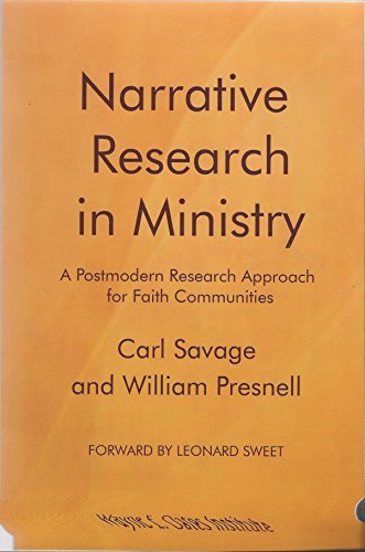 9781892990280: Narrative Research in Ministry: A Postmodern Research Approach for Faith Communities
