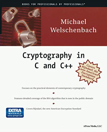 Beispielbild fr Cryptography in C and C++ zum Verkauf von Better World Books