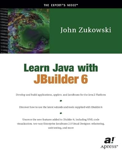 Learn Java with JBuilder 6 (9781893115989) by Zukowski, John