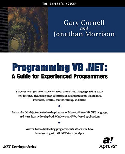 Beispielbild fr Programming VB .NET: A Guide for Experienced Programmers zum Verkauf von Wonder Book