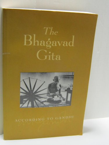 Stock image for The Bhagavad Gita According to Gandhi for sale by SecondSale