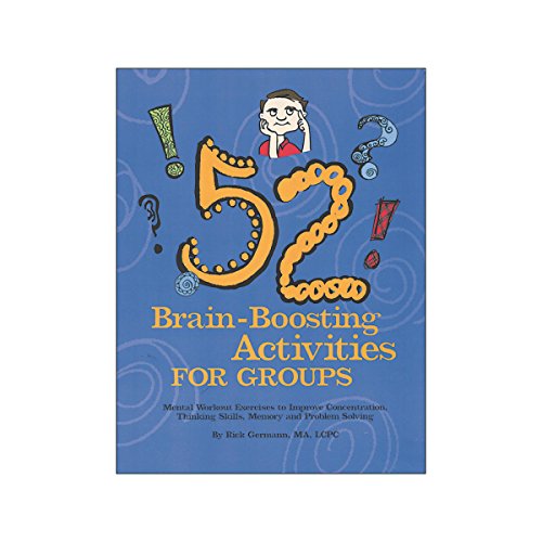 Beispielbild fr 52 Brain-Boosting Activities for Groups zum Verkauf von Front Cover Books