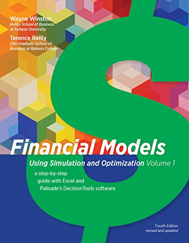 Imagen de archivo de Financial Models Using Simulation and Optimization Volume 1 A Step-by-Step Guide with Excel and Palisade's DecisionTools Software a la venta por HPB-Red