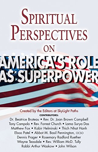 Beispielbild fr Spiritual Perspectives on America's Role as Superpower zum Verkauf von Blackwell's